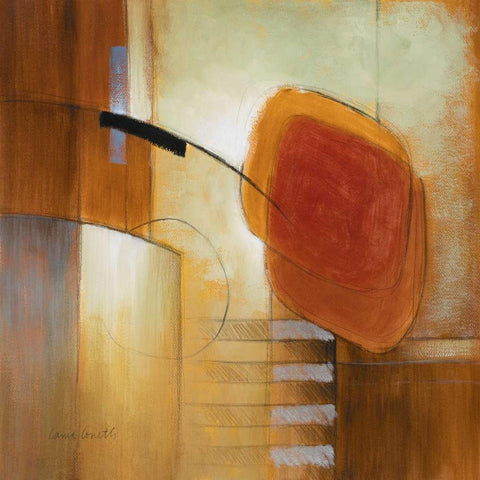 Afternoon in the City V Gold Ornate Wood Framed Art Print with Double Matting by Loreth, Lanie