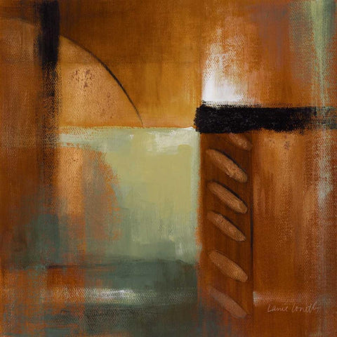 Summer Soiree IV Black Modern Wood Framed Art Print with Double Matting by Loreth, Lanie