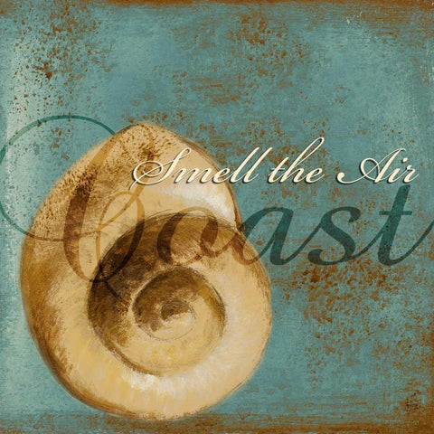 Coastal Sayings I Gold Ornate Wood Framed Art Print with Double Matting by Loreth, Lanie