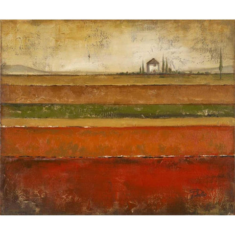 Tuscany I White Modern Wood Framed Art Print by Pinto, Patricia