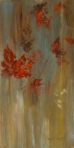 Tranquil Landscape III White Modern Wood Framed Art Print with Double Matting by Loreth, Lanie