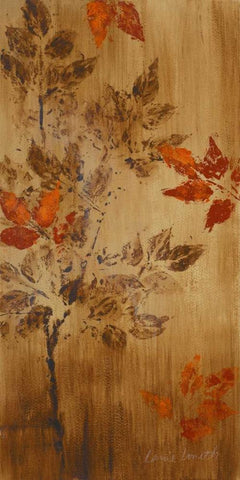 Harmony I White Modern Wood Framed Art Print with Double Matting by Loreth, Lanie