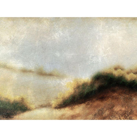Iowa Dream Black Modern Wood Framed Art Print with Double Matting by Marcon, Michael