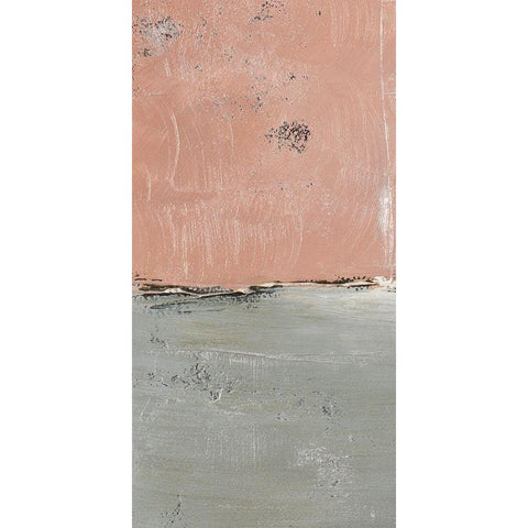 The Blushing Edge Panel I Gold Ornate Wood Framed Art Print with Double Matting by Loreth, Lanie