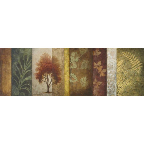 October Changes I Black Modern Wood Framed Art Print by Marcon, Michael