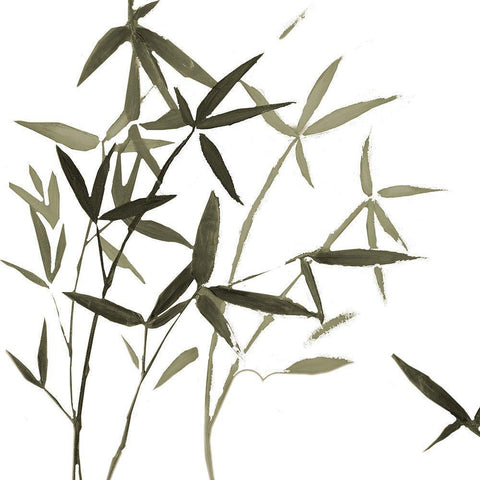 Harmonious II Gold Ornate Wood Framed Art Print with Double Matting by Pinto, Patricia