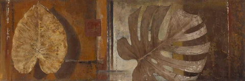 Dry Nature II White Modern Wood Framed Art Print with Double Matting by Pinto, Patricia