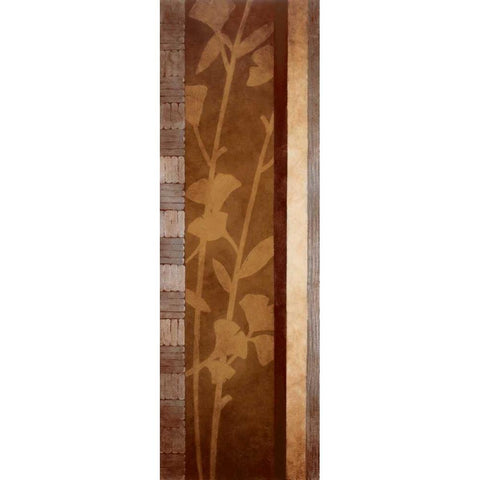 Urban Garden I in Honey Gold Ornate Wood Framed Art Print with Double Matting by Loreth, Lanie