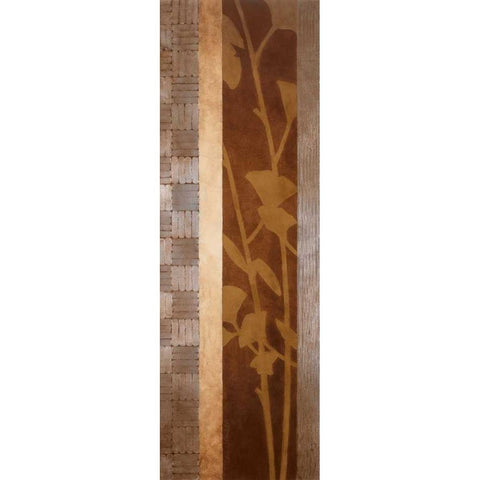 Urban Garden II in Honey Gold Ornate Wood Framed Art Print with Double Matting by Loreth, Lanie