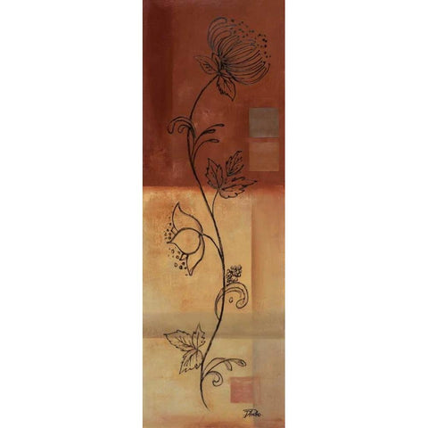 Nice Illustration II Gold Ornate Wood Framed Art Print with Double Matting by Pinto, Patricia