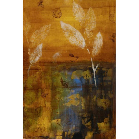 Bella Vida II White Modern Wood Framed Art Print by Loreth, Lanie