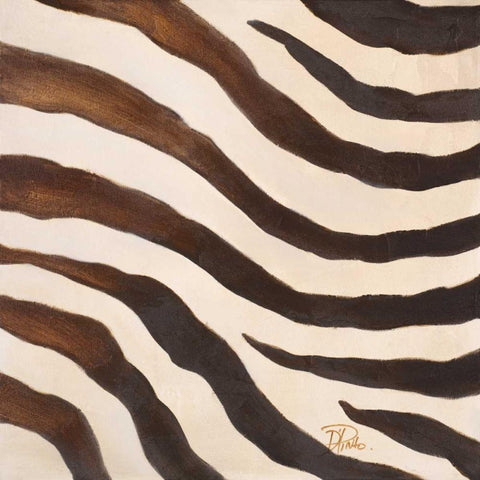 Contemporary Zebra IV White Modern Wood Framed Art Print by Pinto, Patricia