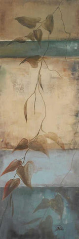 Meditation III White Modern Wood Framed Art Print with Double Matting by Pinto, Patricia