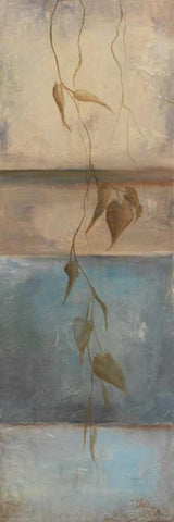 Meditation IV White Modern Wood Framed Art Print with Double Matting by Pinto, Patricia