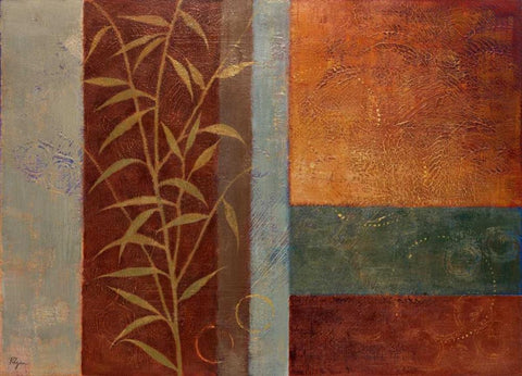 Spice I Black Ornate Wood Framed Art Print with Double Matting by Rhyan, Vivien