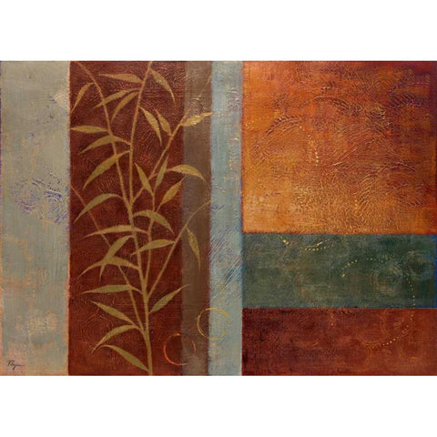 Spice I Gold Ornate Wood Framed Art Print with Double Matting by Rhyan, Vivien