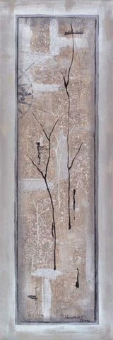 Winter Solstice II Black Ornate Wood Framed Art Print with Double Matting by Hakimipour-Ritter