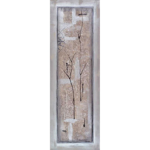 Winter Solstice II Gold Ornate Wood Framed Art Print with Double Matting by Hakimipour-Ritter