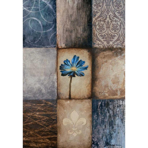 Frail II White Modern Wood Framed Art Print by Marcon, Michael