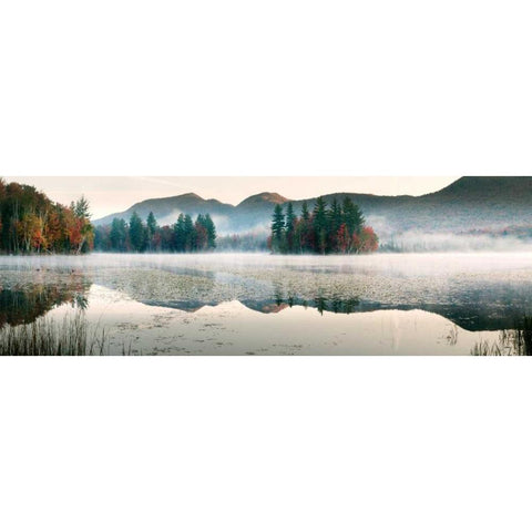 Lefferts Pond Black Modern Wood Framed Art Print by Lake, Shelley