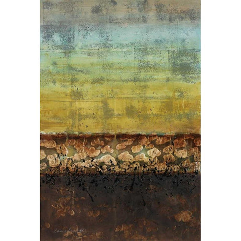 Subterranean I Black Modern Wood Framed Art Print with Double Matting by Loreth, Lanie