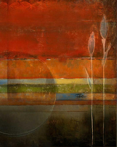 Imagination II White Modern Wood Framed Art Print with Double Matting by Pinto, Patricia