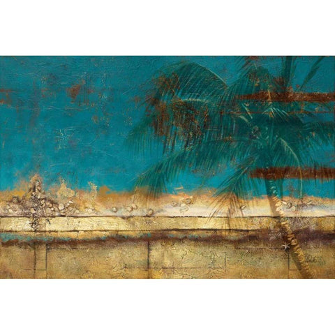 Sea Landscapes Black Modern Wood Framed Art Print with Double Matting by Pinto, Patricia