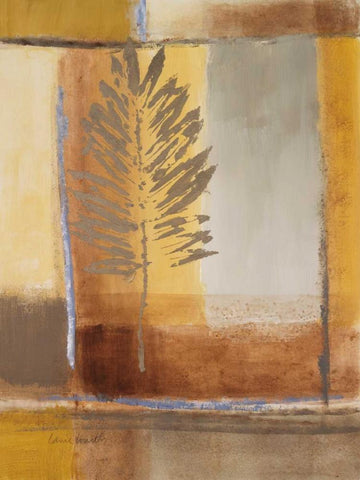 The Nearness of Autumn II Black Ornate Wood Framed Art Print with Double Matting by Loreth, Lanie