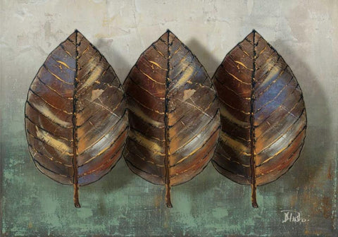 Three Amigos I White Modern Wood Framed Art Print with Double Matting by Pinto, Patricia