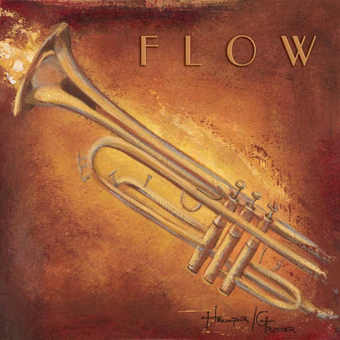 Flow White Modern Wood Framed Art Print by Hakimipour-Ritter