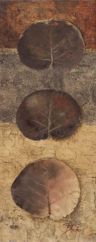 Eco-logic II White Modern Wood Framed Art Print with Double Matting by Pinto, Patricia