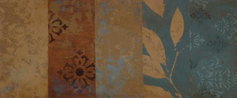 Revel in the Seasons III White Modern Wood Framed Art Print with Double Matting by Loreth, Lanie