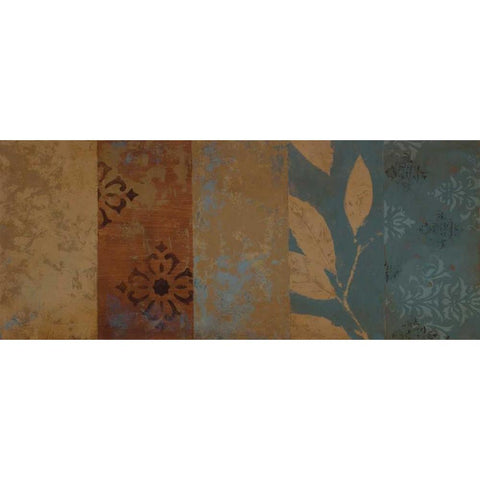 Revel in the Seasons III Gold Ornate Wood Framed Art Print with Double Matting by Loreth, Lanie