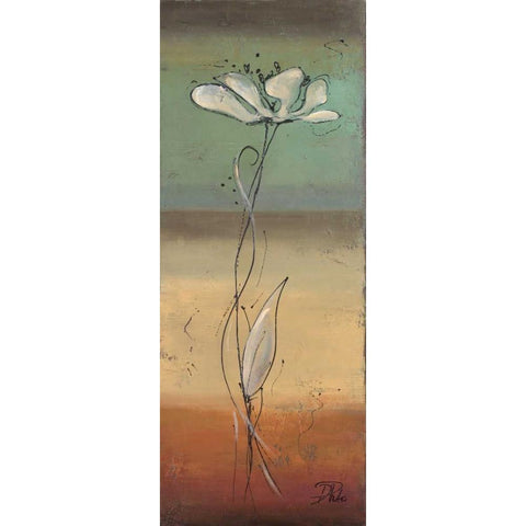 Spring Flowers I Gold Ornate Wood Framed Art Print with Double Matting by Pinto, Patricia