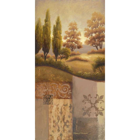 Return to Rockford Black Modern Wood Framed Art Print by Marcon, Michael