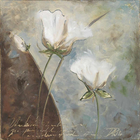 Magic Garden IV Black Modern Wood Framed Art Print by Pinto, Patricia