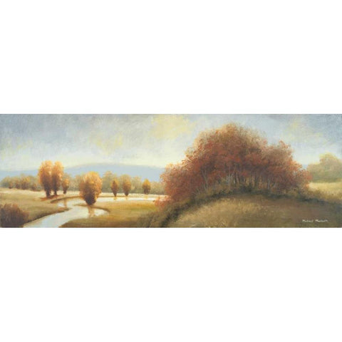 In a Distant Season II Gold Ornate Wood Framed Art Print with Double Matting by Marcon, Michael