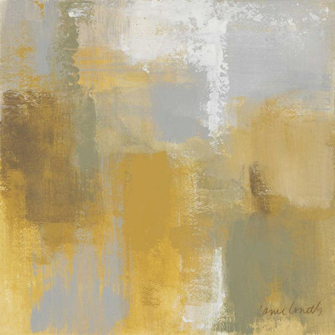 Oasis II Gold Ornate Wood Framed Art Print with Double Matting by Loreth, Lanie