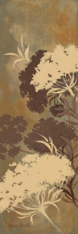 Among the Flowers IV Black Ornate Wood Framed Art Print with Double Matting by Loreth, Lanie