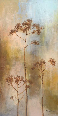 New Spring Light I White Modern Wood Framed Art Print with Double Matting by Marcon, Michael