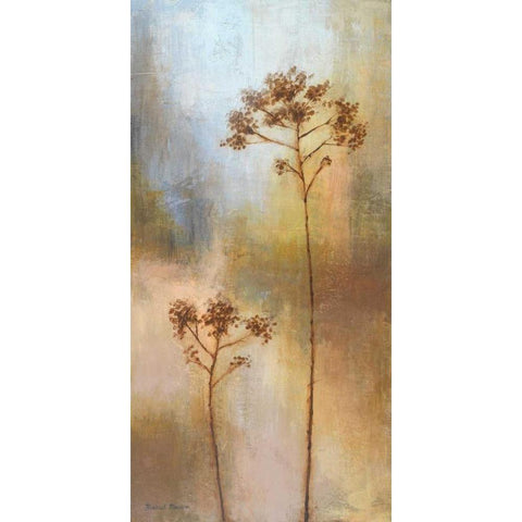 New Spring Light II Black Modern Wood Framed Art Print with Double Matting by Marcon, Michael