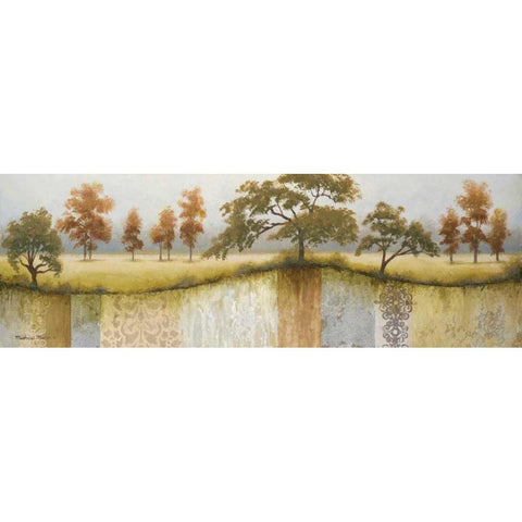The End of a Winter II Gold Ornate Wood Framed Art Print with Double Matting by Marcon, Michael