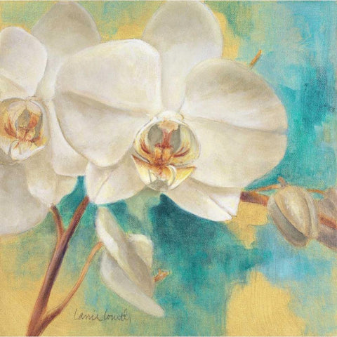 Spring into Summer II Black Modern Wood Framed Art Print by Loreth, Lanie