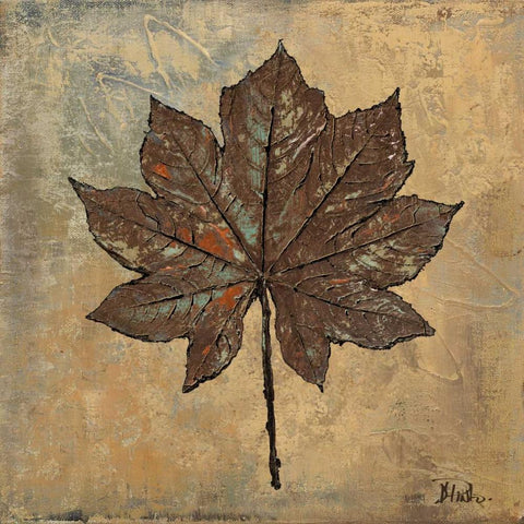 Maple III White Modern Wood Framed Art Print by Pinto, Patricia