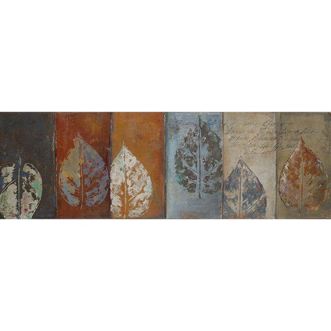 Otono I White Modern Wood Framed Art Print by Pinto, Patricia