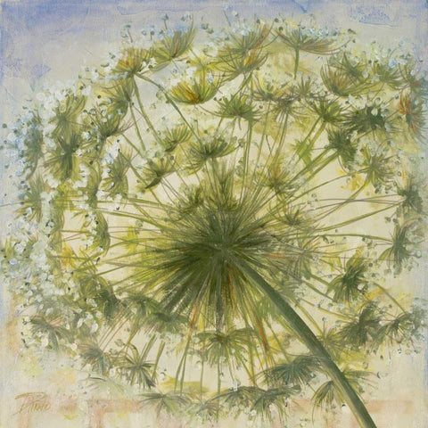 Be Green II White Modern Wood Framed Art Print by Pinto, Patricia