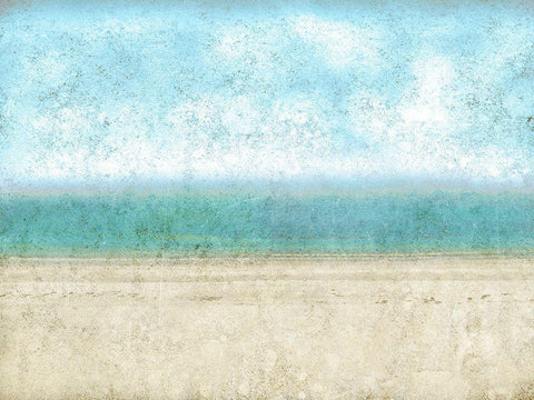 SkyView White Modern Wood Framed Art Print with Double Matting by Mabat, Ynon