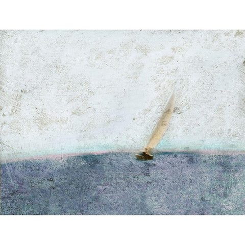 Sail the Seas Black Modern Wood Framed Art Print with Double Matting by Mabat, Ynon