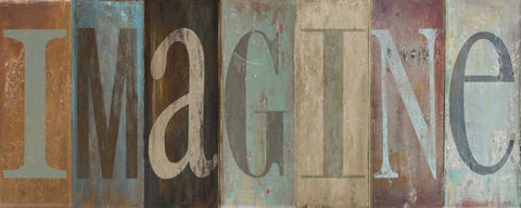 IMAGINE Black Ornate Wood Framed Art Print with Double Matting by Pinto, Patricia