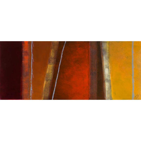 Infinity I Black Modern Wood Framed Art Print with Double Matting by Loreth, Lanie